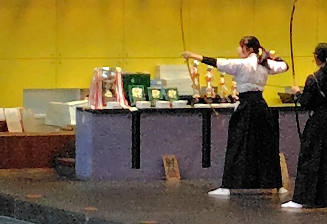 【弓道部】東京都新人大会① (1)